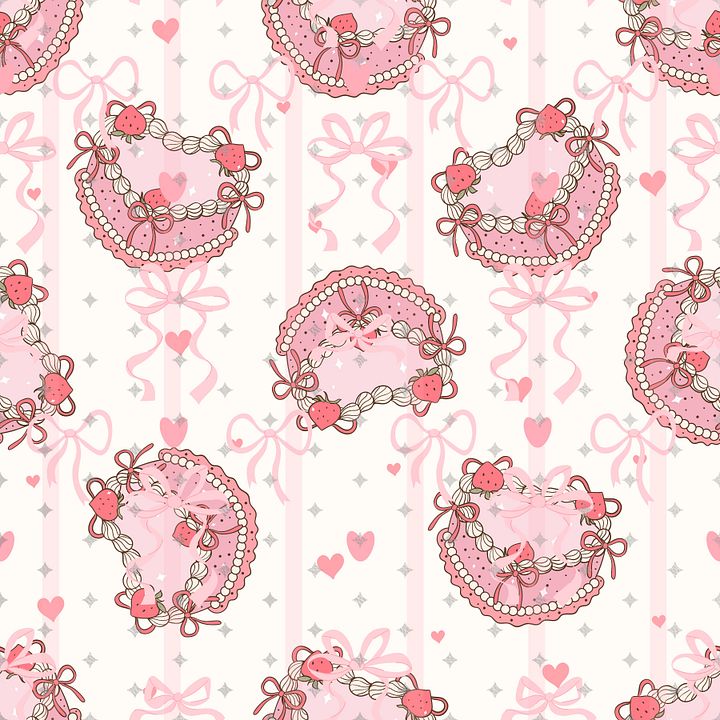 Cake Bites Seamless Pattern product image (1)