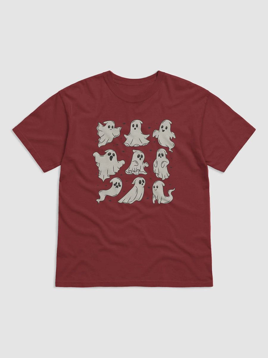 A Grid of Ghost Costumes T-Shirt | Cute Fall and Halloween T-Shirt Design product image (8)