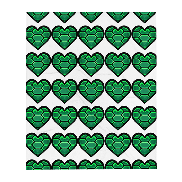 Turtle Heart Throw Blanket product image (1)