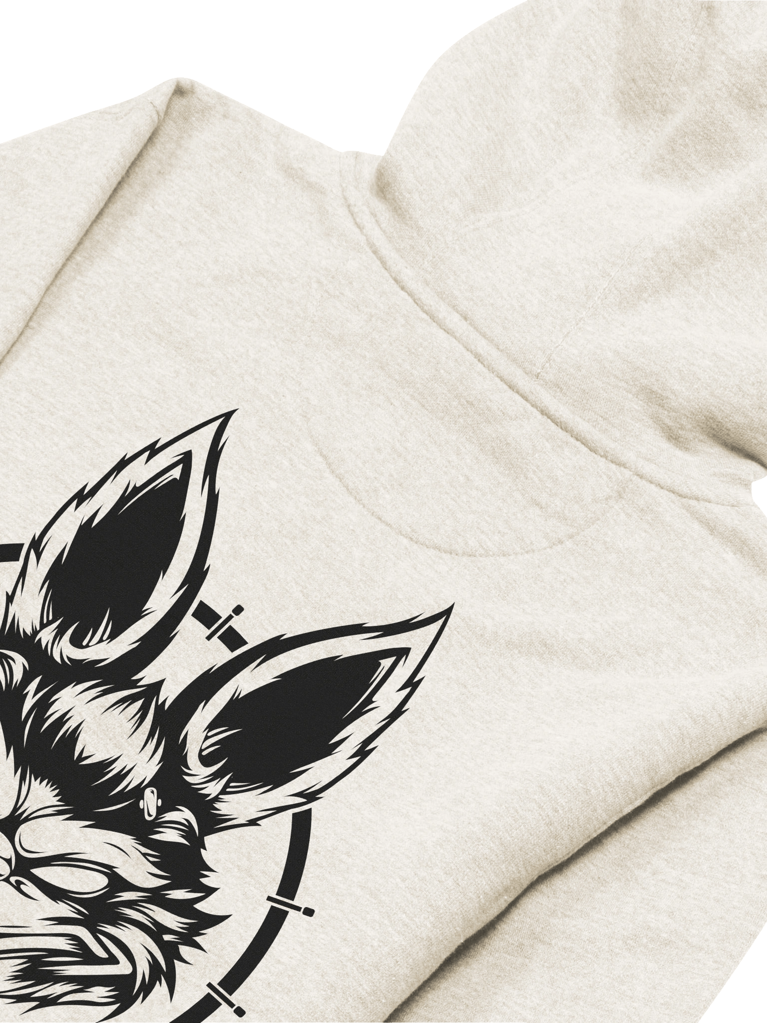 Bass Rabbit Hoodie (Black Logo) product image (4)