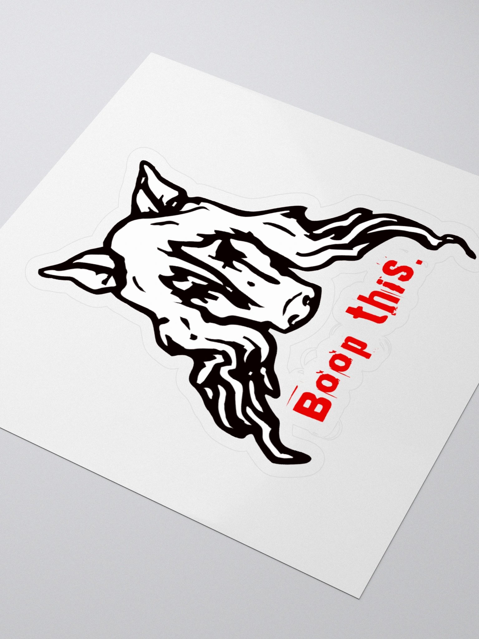 Boop This - Kiss-Cut Sticker product image (3)