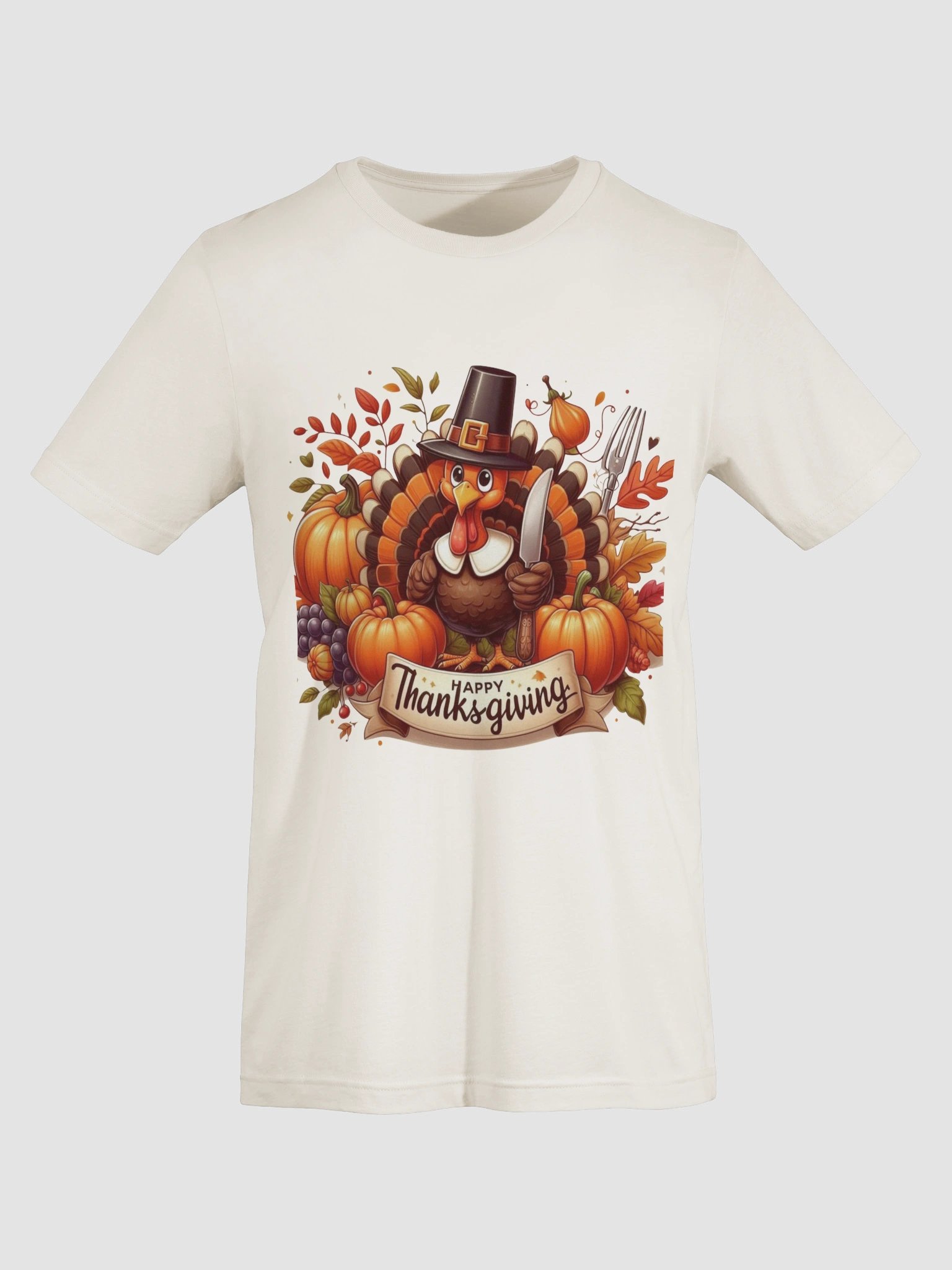 Festive Turkey Pilgrim T-Shirt product image (4)
