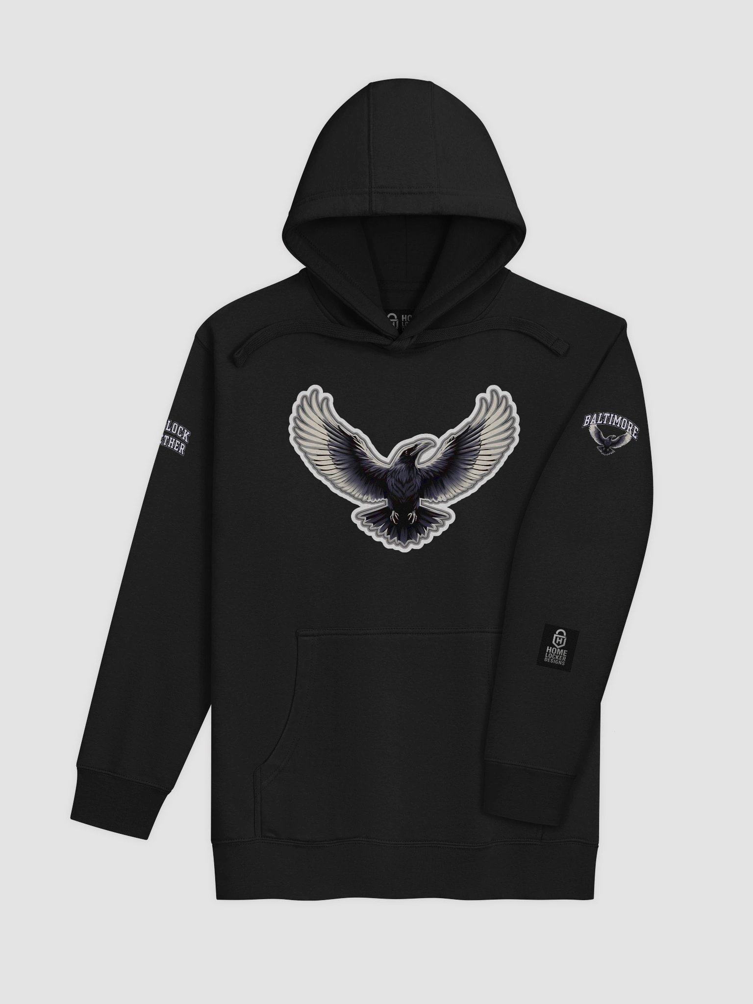 "Fierce Winged" Hoodie | Baltimore | Football | Home Locker product image (20)