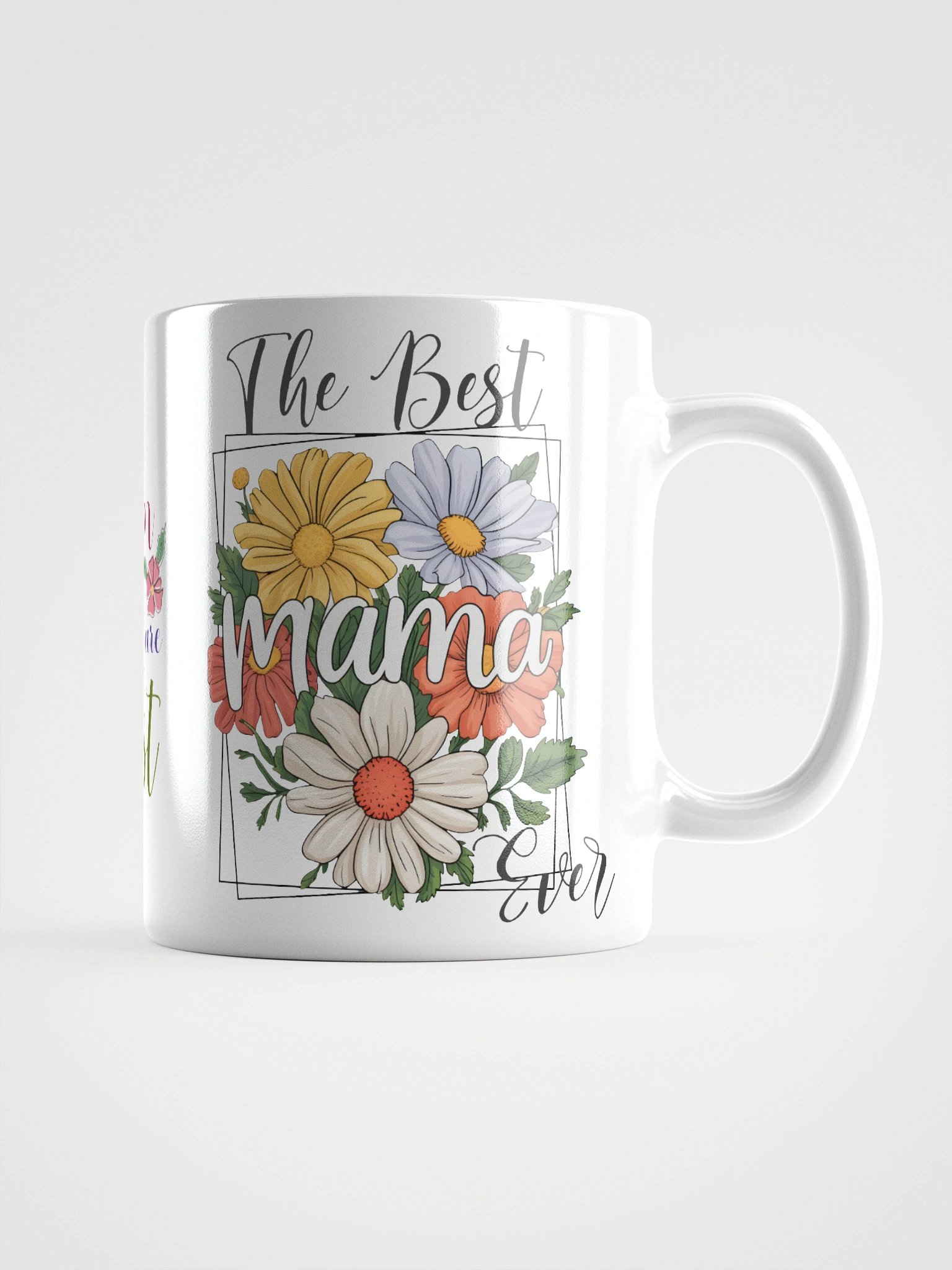 The Best Mama Ever Floral Bliss Mug product image (2)