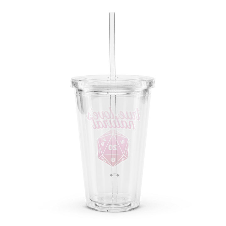 Nat20 - Clear Plastic Tumbler product image (2)