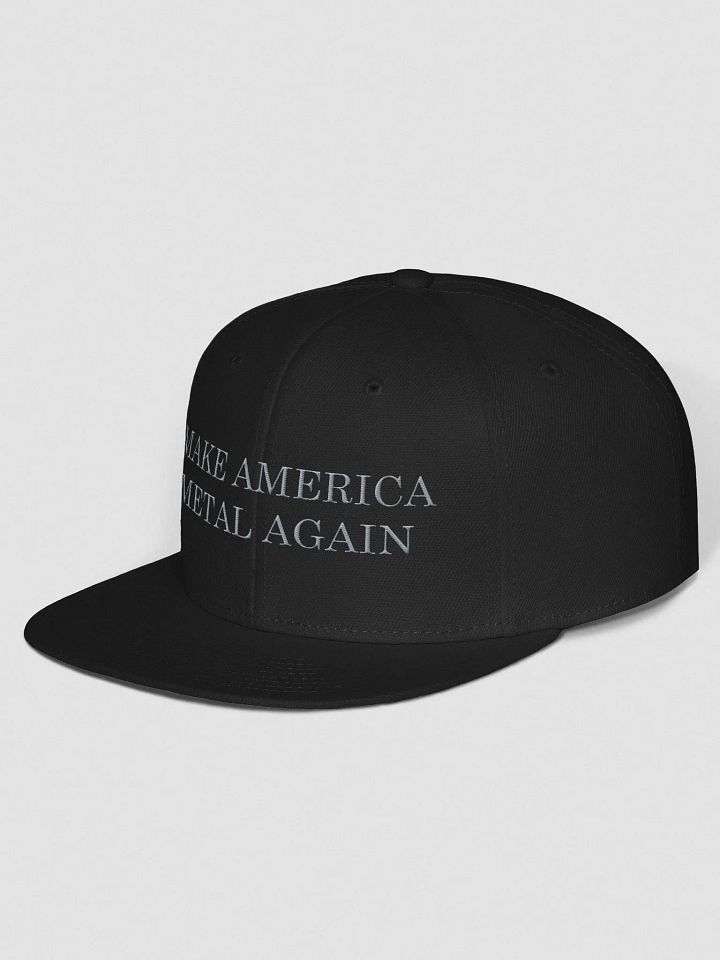 Make America Metal Again Snapback - Grey product image (2)