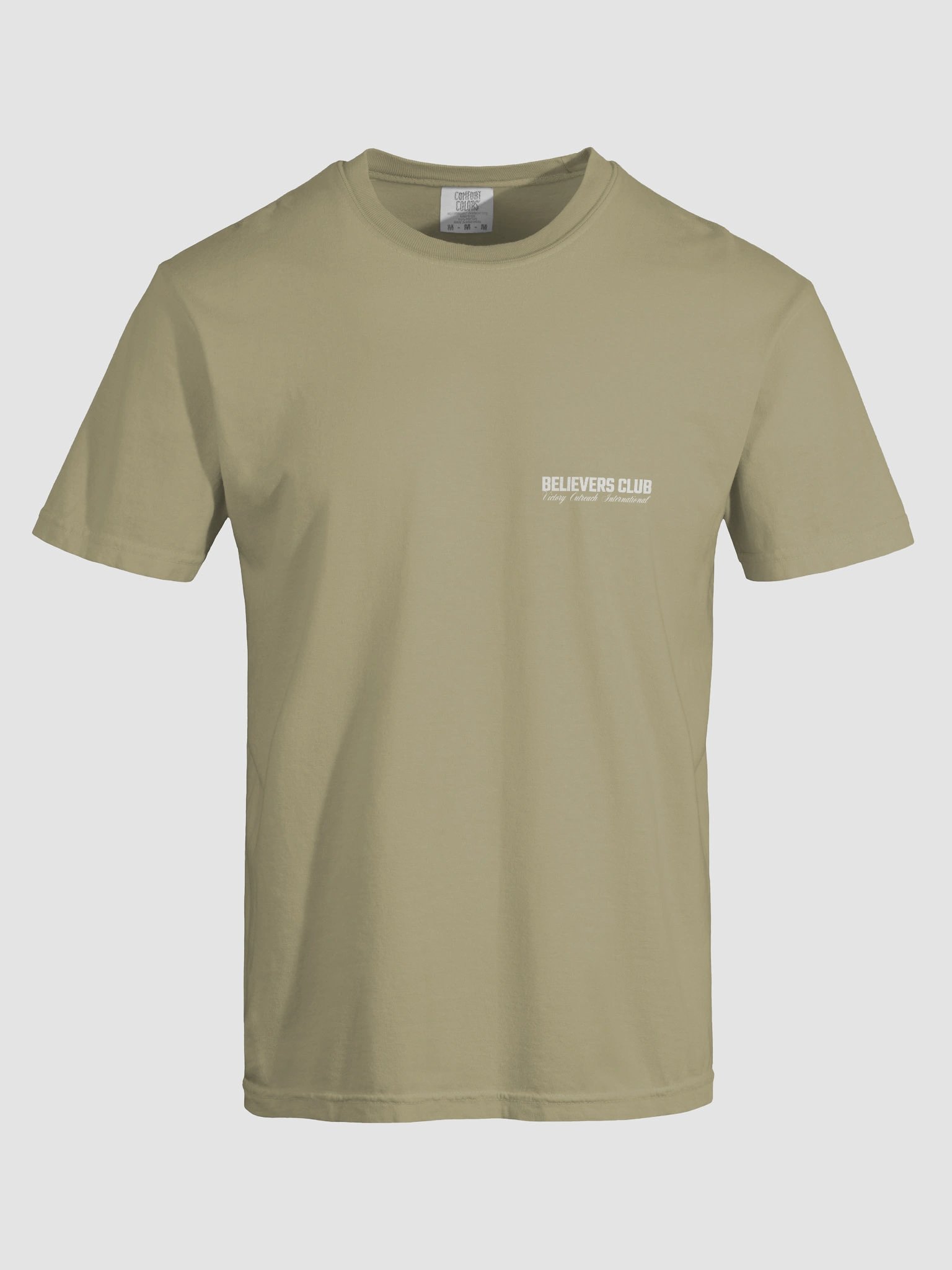 Believers Club Olive T-shirt product image (5)