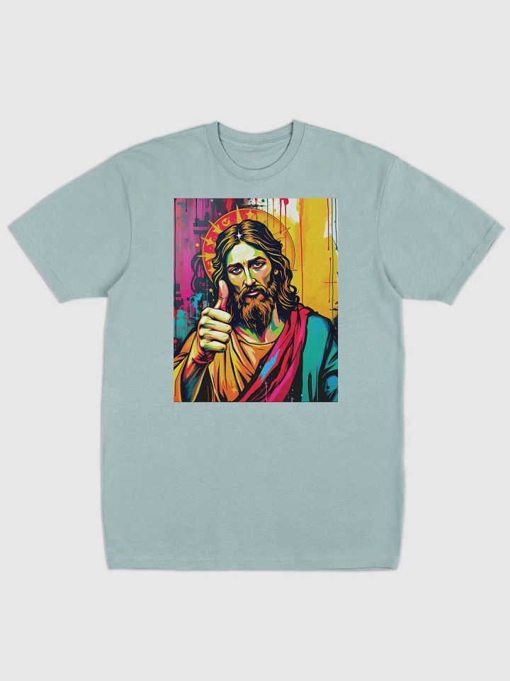 Jesus says it's ok to smoke grass but crack is whack! Supersoft garment dyed tee product image (1)