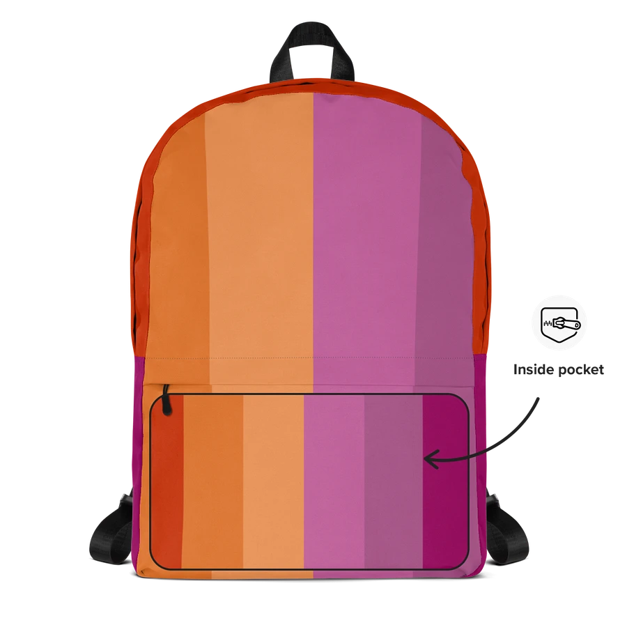 Lesbian Pride Flag - Backpack product image (7)