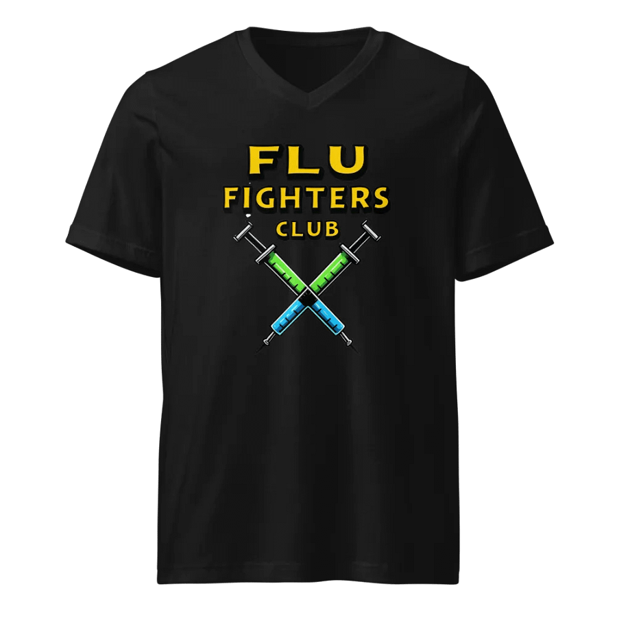 Flu Fighters Club V-Neck Tee product image (1)