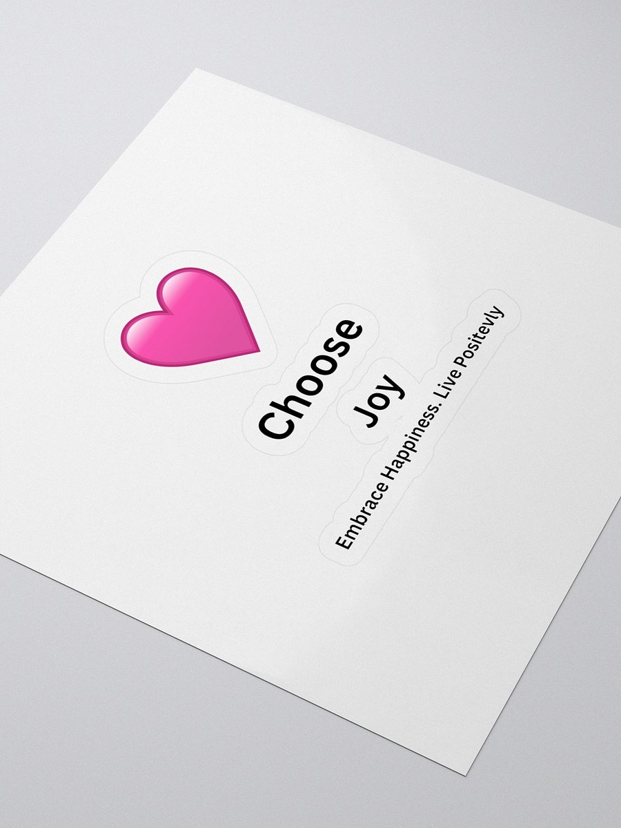 Glossy Heart Kiss Cut Stickers product image (3)