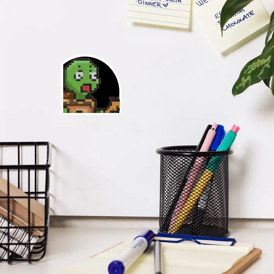 Woah Turtle Die-Cut Magnets product image (12)