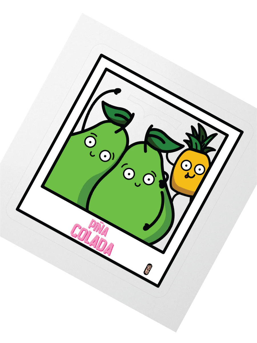 Piña Colada - Sticker (Kiss Cut) product image (2)