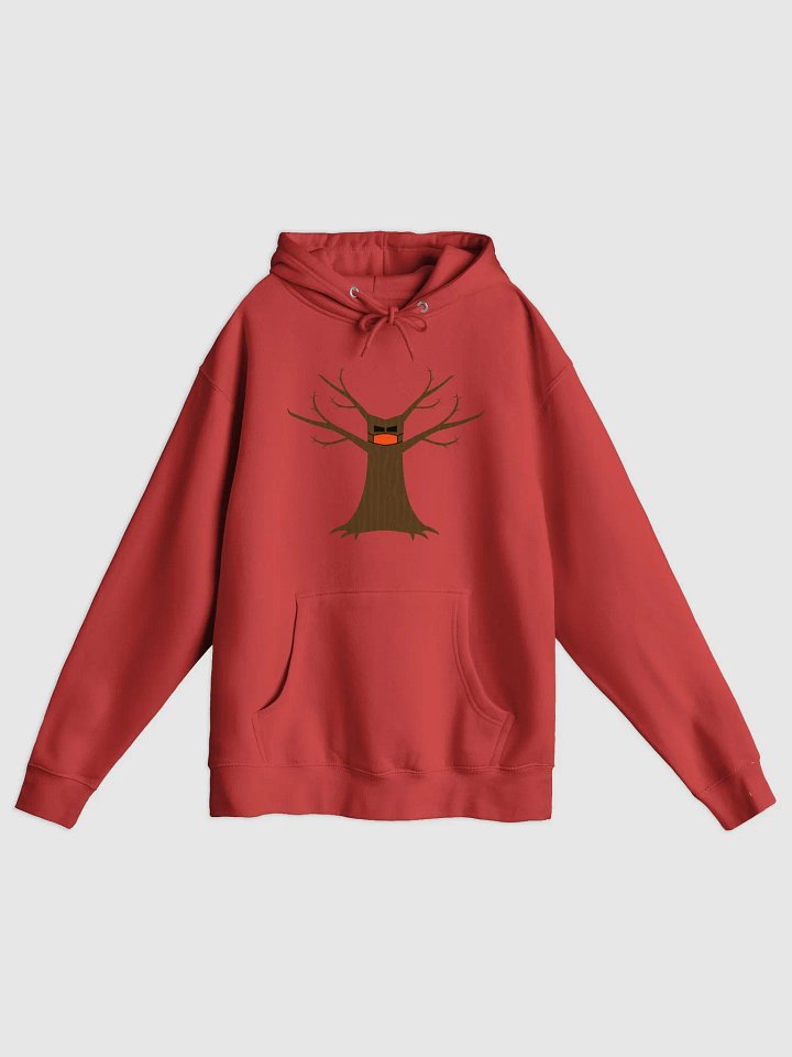 Spooky Tree Wearing A Face Mask Unisex Premium Pullover Hoodie product image (1)