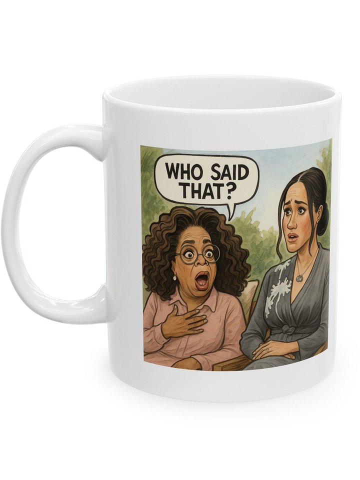 Royal Parody – “The Oprah Interview” Collectible Ceramic Mug (11oz) | As Never Collection product image (1)