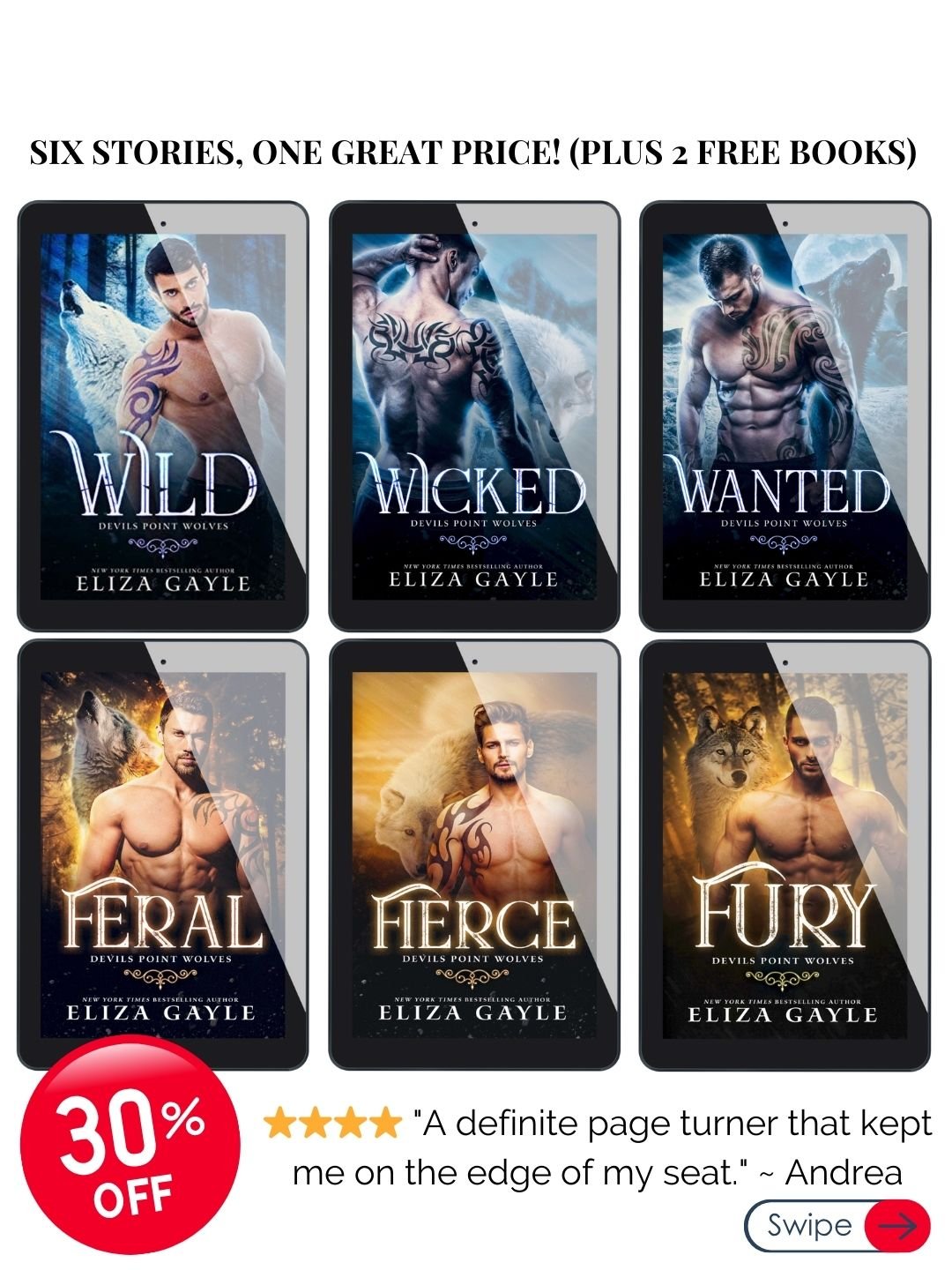 The ultimate wolf shifter romance book bundle product image (1)