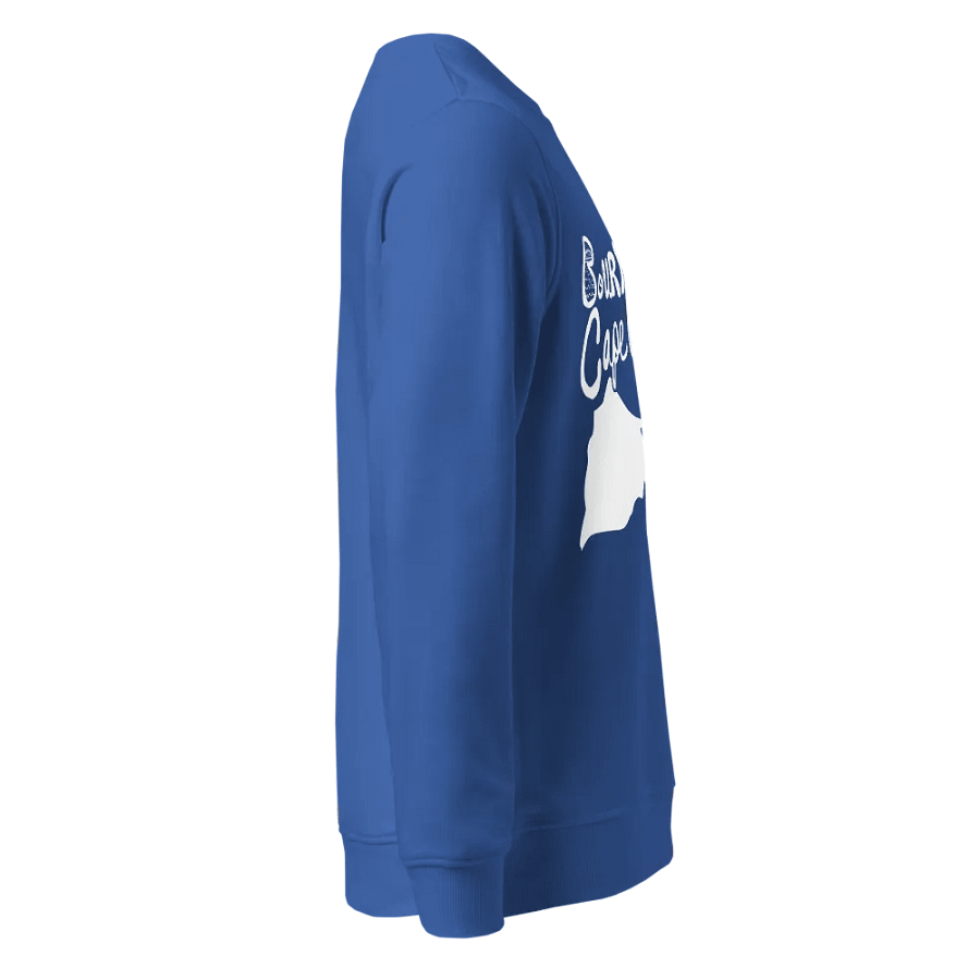 BOURNE to Cape Cod™ | DTG Vintage Print | Cozy Classic White Logo Sweatshirt – Cape Vibes, All Day, Every Day product image (4)