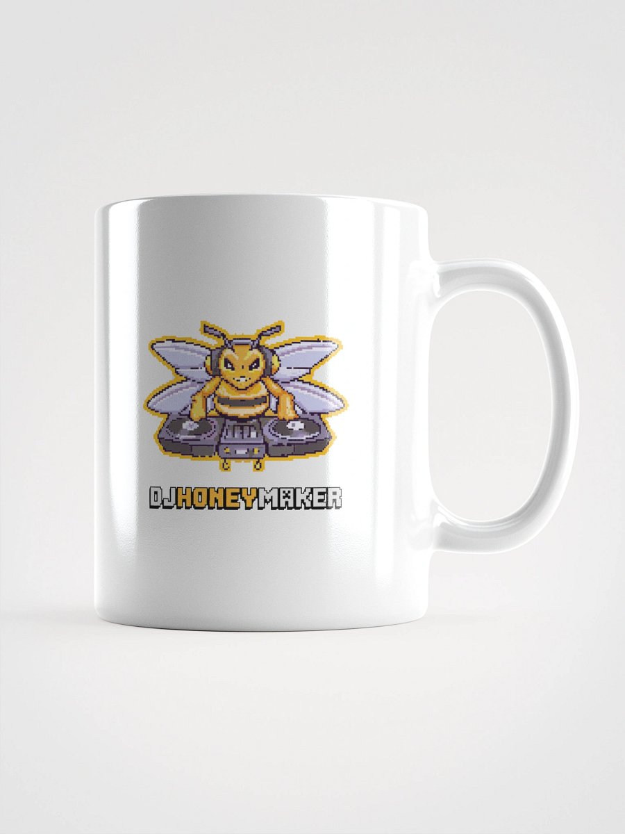 8 Bit Logo White Glossy Mug product image (1)
