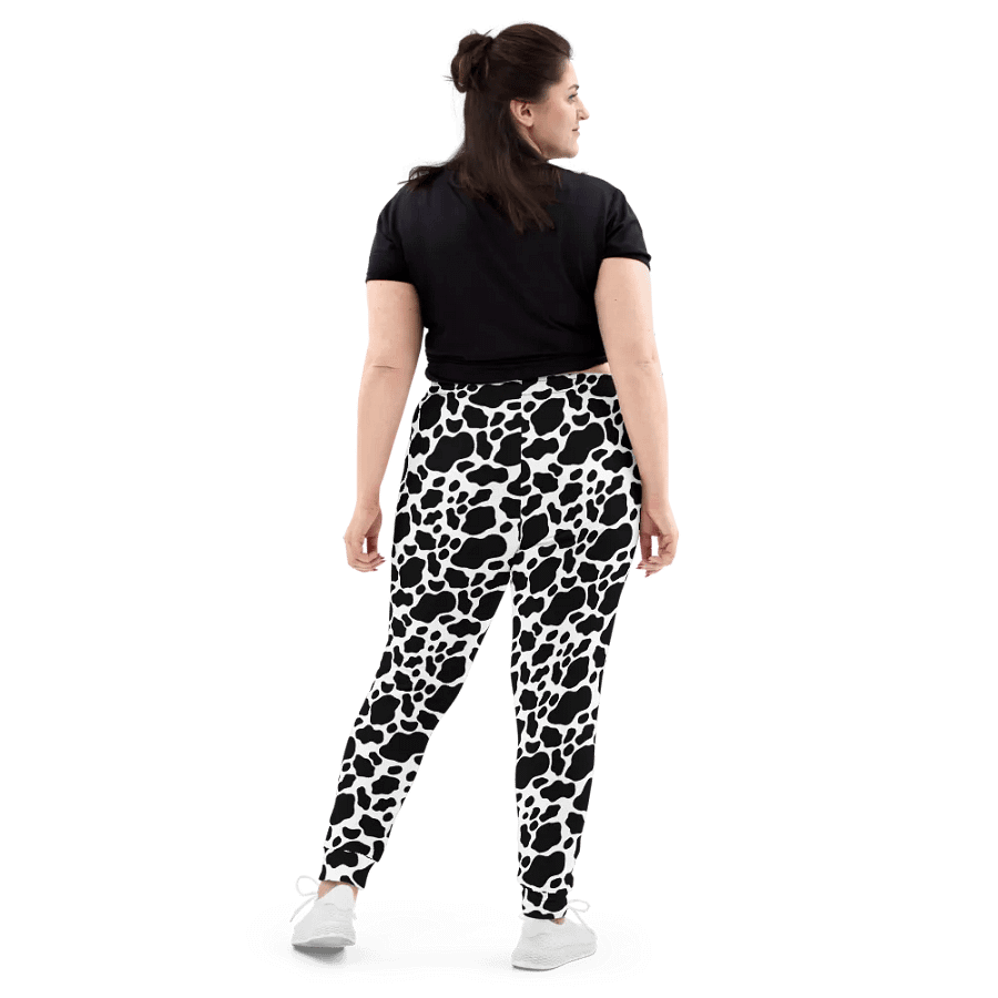 Cow Print Joggers - Female Fit product image (3)
