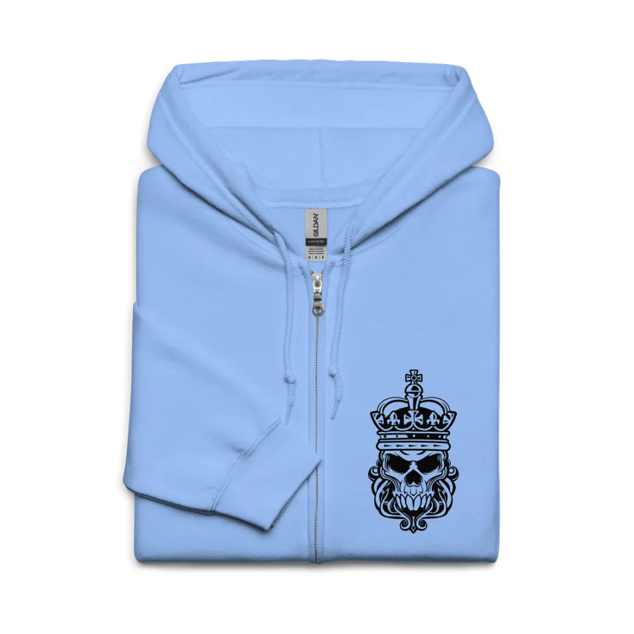 The Skeleton King Zip Hoodie product image (7)