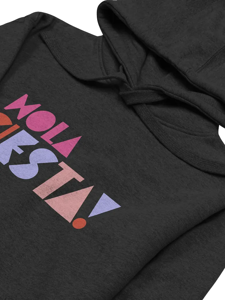 Hola Siesta Cotton Heritage Unisex Premium Hoodie Black product image (2)