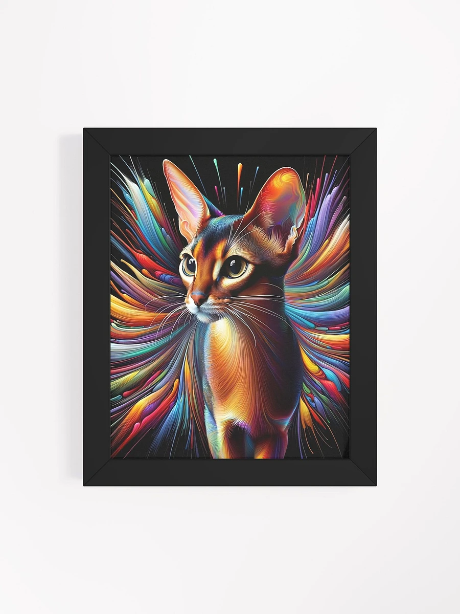 Framed High-Quality Matte Poster (in): Abyssinian 2 product image (4)