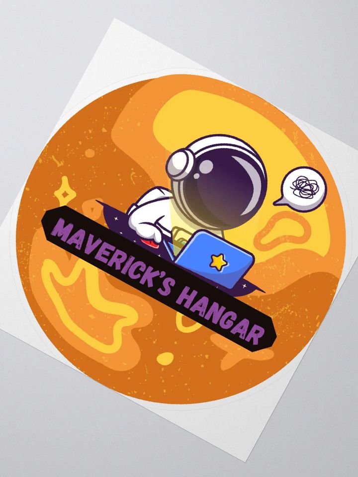 Maverick's Hangar Logo Sticker product image (2)