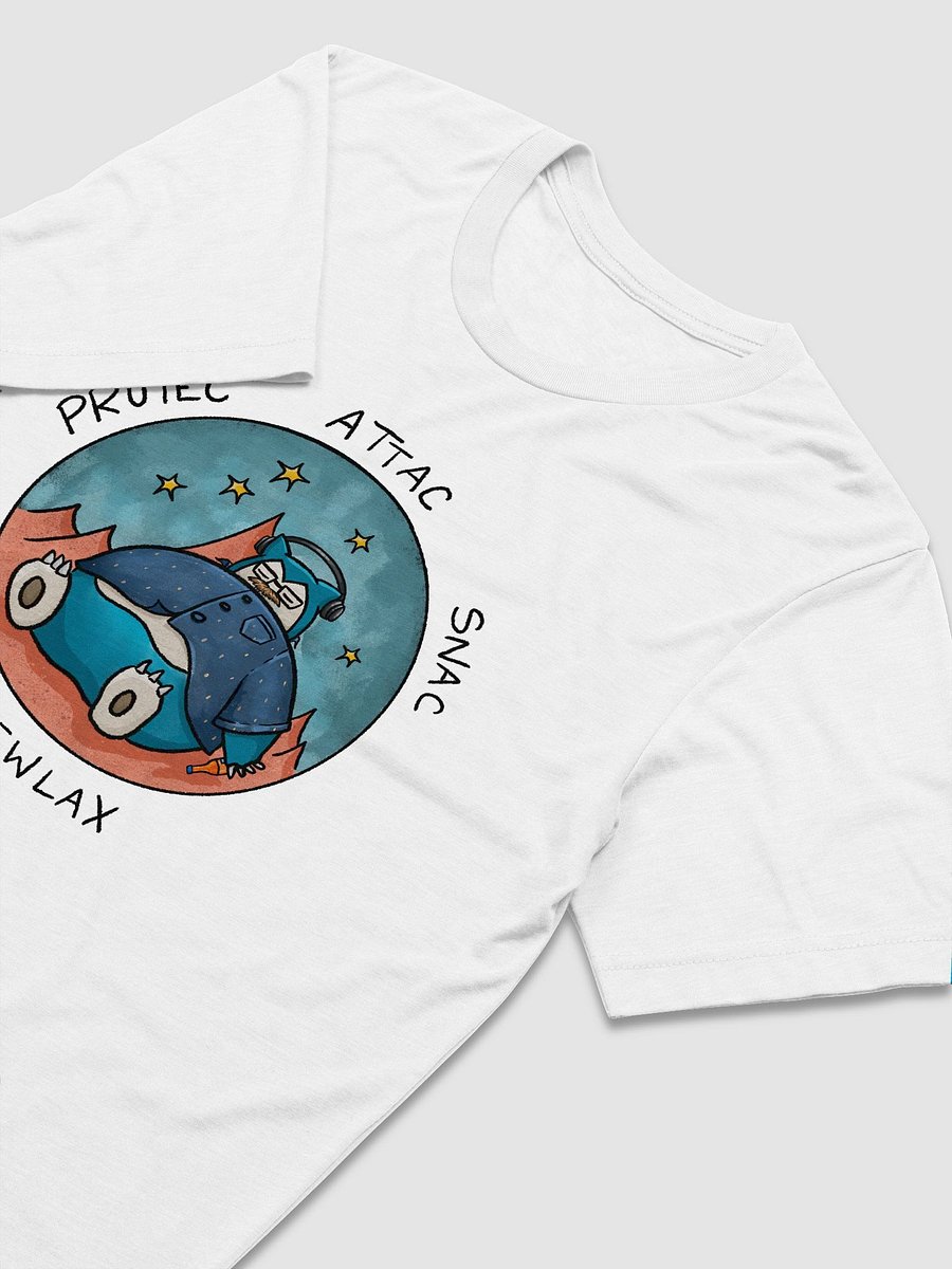 Brewlax Bella-Canvas Tri Blend Tee - White product image (3)