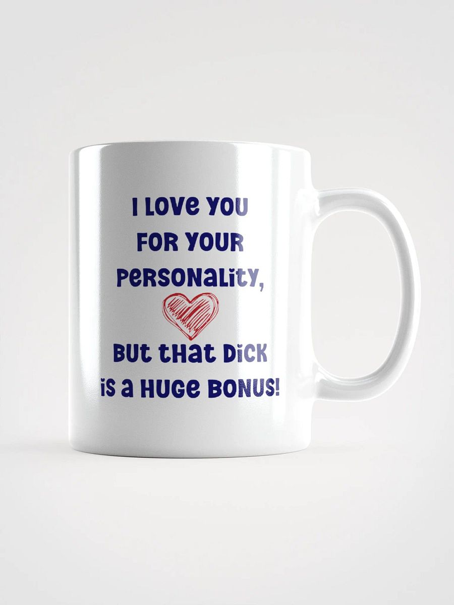 I love you for your personality Valentine's day mug for him - option 2 product image (1)