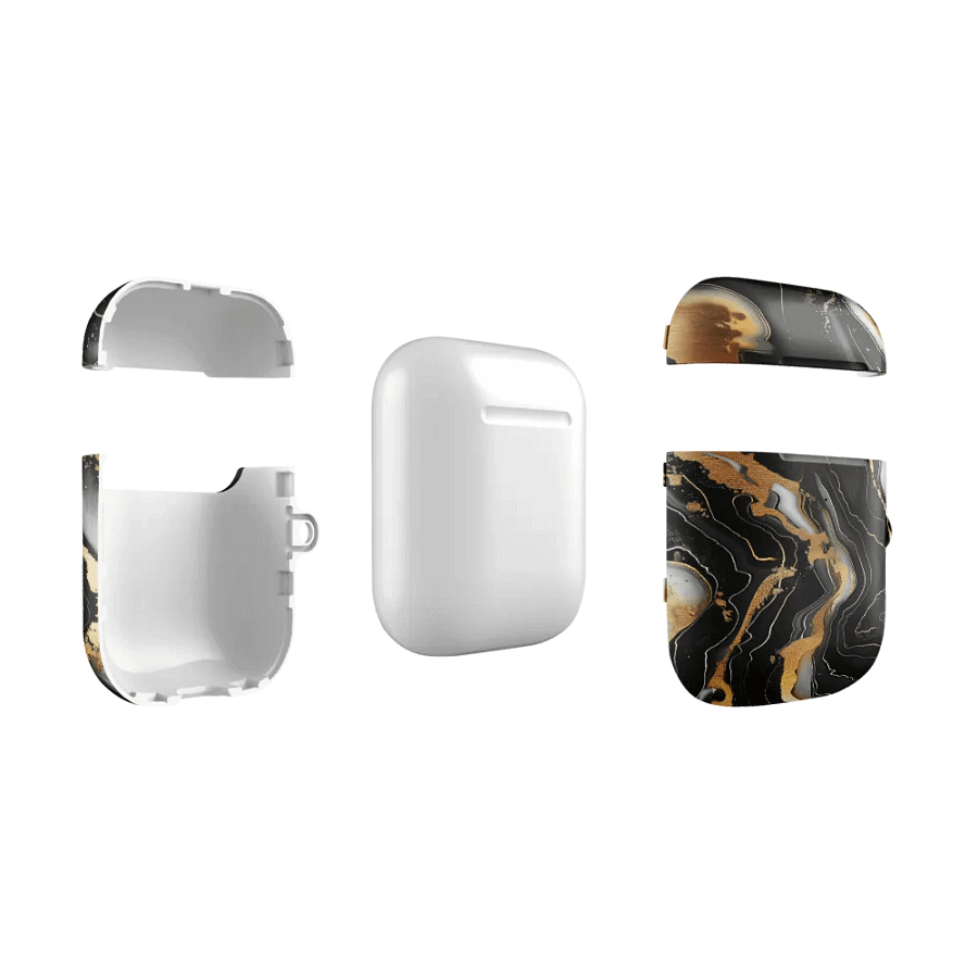 Luxury Marbled All-Over Print AirPods® Case product image (2)