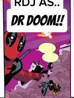 Tony Stark as Dr Doom!! #robertdowneyjr #Doctordoom #marvelcomics 