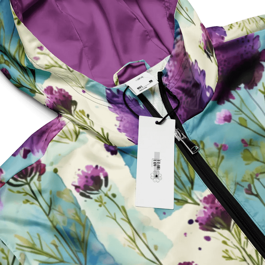 Violet Adventure All-Over Print Windbreaker product image (2)