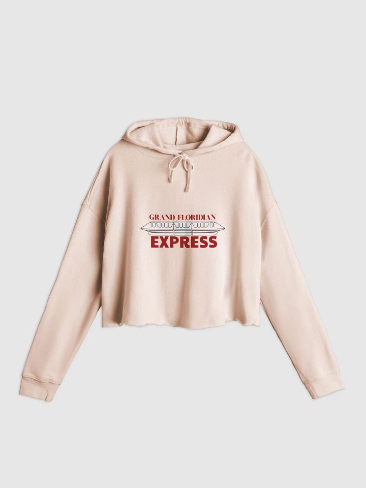Grand Floridian Express LIGHTWEIGHT Crop Hoodie – Disney World Resort Collection product image (2)