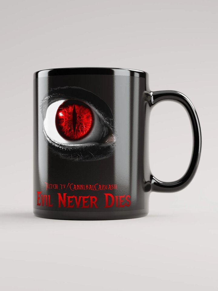 Evil Never Dies Logo Coffee Mug (Front) product image (1)