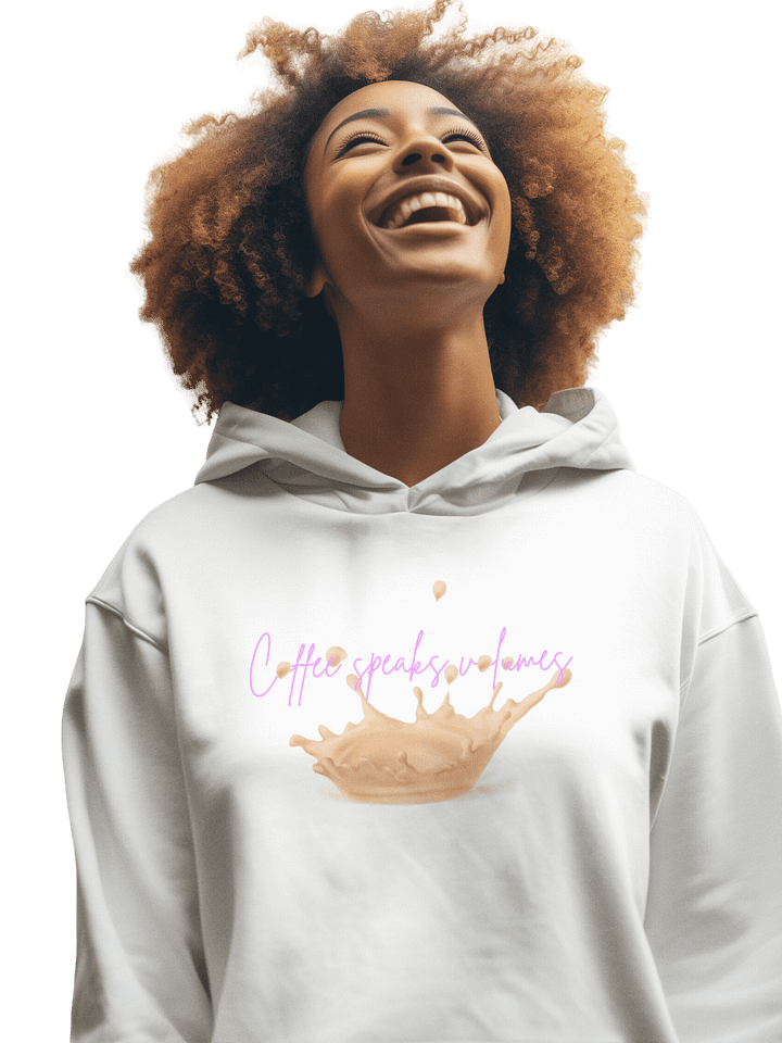 GUILLOVELO COFFEE SPEAKS (SANDI) HOODIE product image (1)