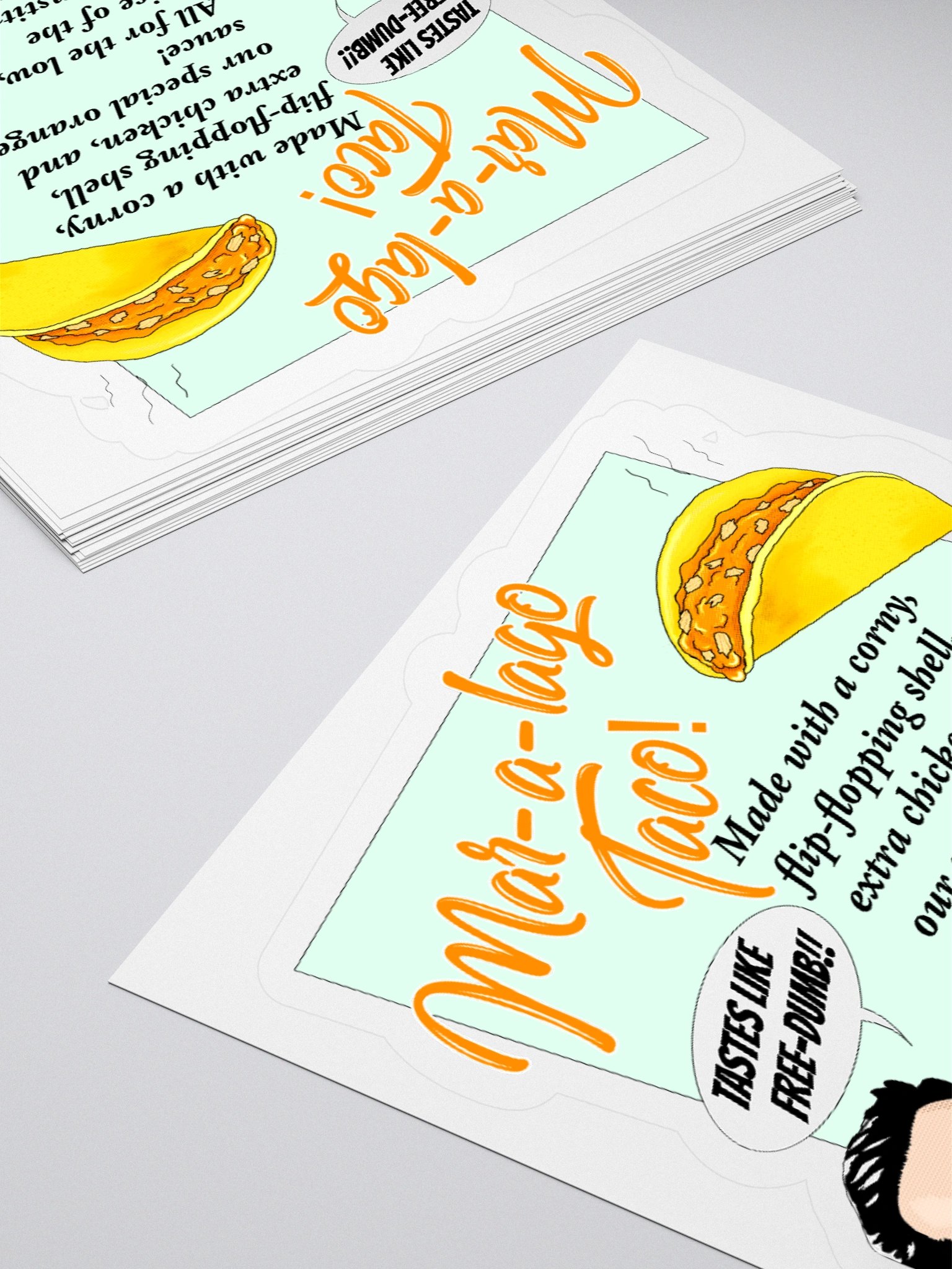 Mar-a-lago Taco Sticker product image (12)