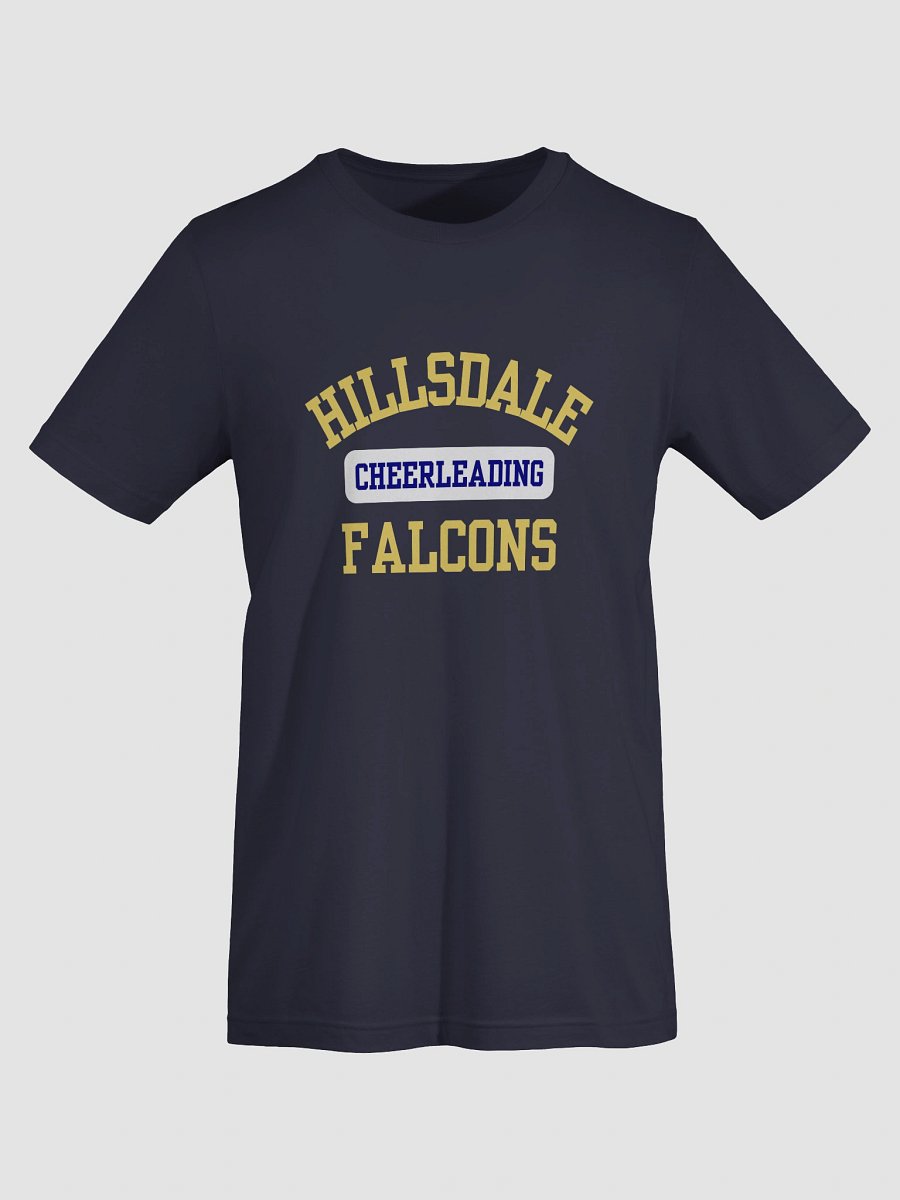 HILLSDALE Cheerleading Falcons T-Shirt product image (7)