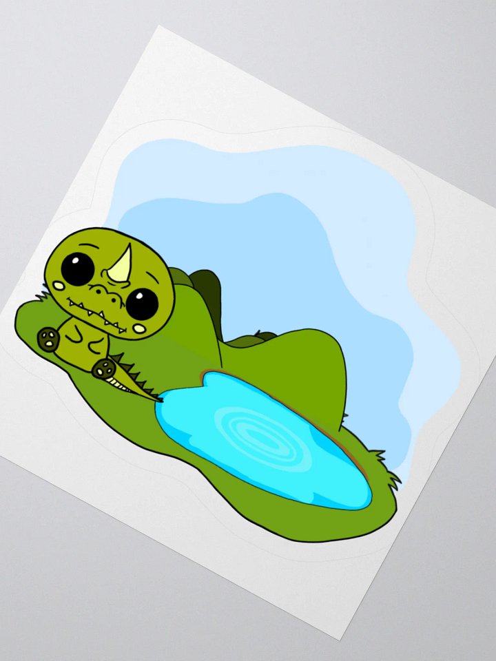 Agnes the Walgren Lake Monster Cryptikids Sticker product image (4)
