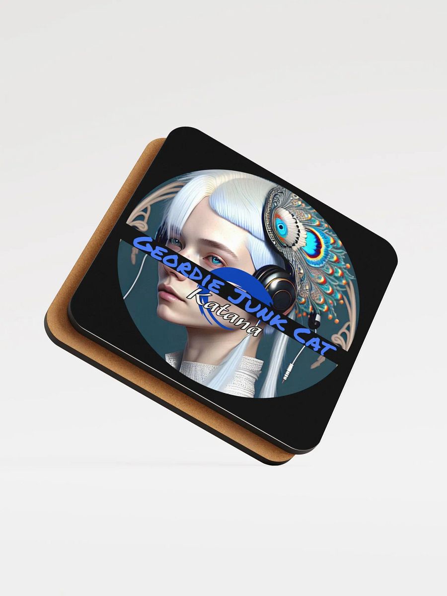 Katana TWO Drink Coaster (3.74″x 3.74″, US and EU SHIPPING) product image (5)