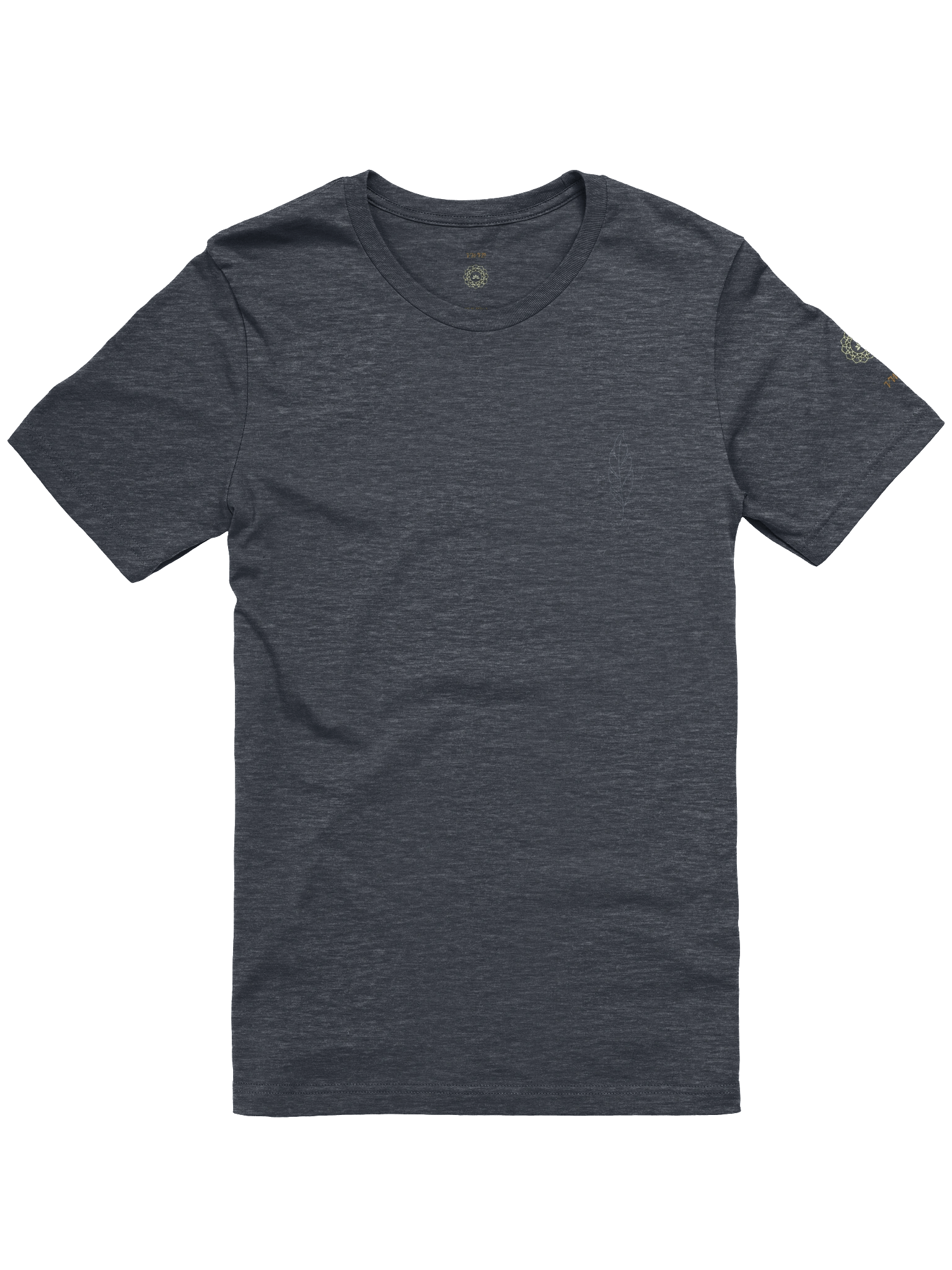 Under His Wings Feather T-Shirt | Christian Wellness Apparel product image (2)