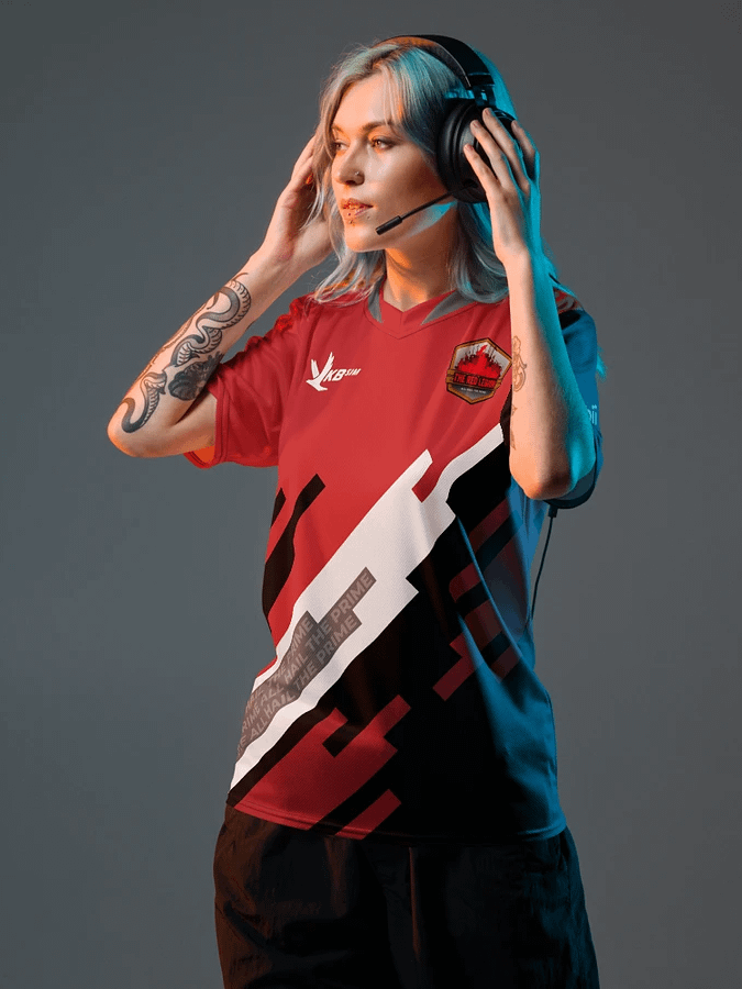 Customized Red Legion Jersey Reservation product image (2)
