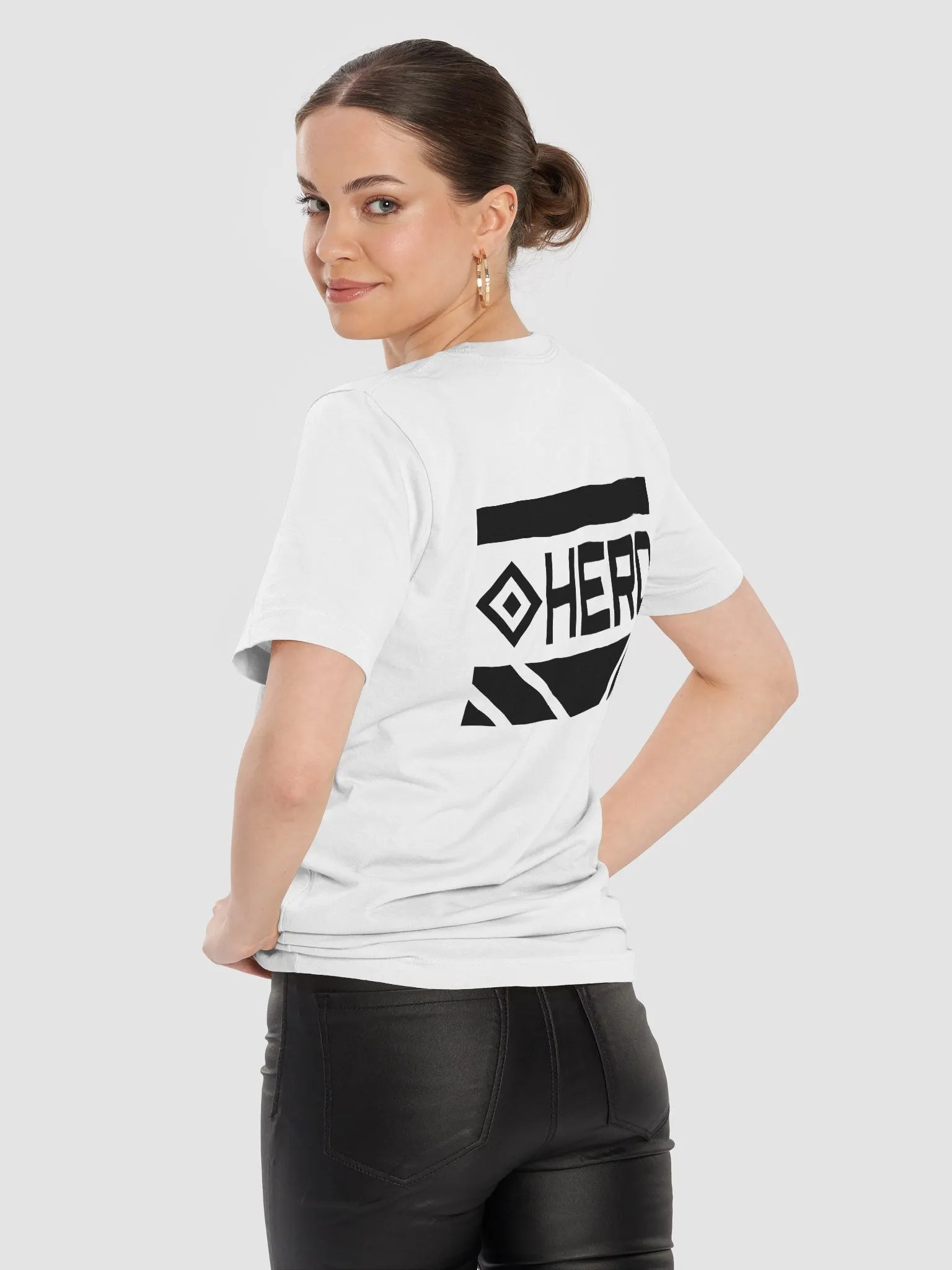 「 HERO 」 Logo White Tee product image (9)