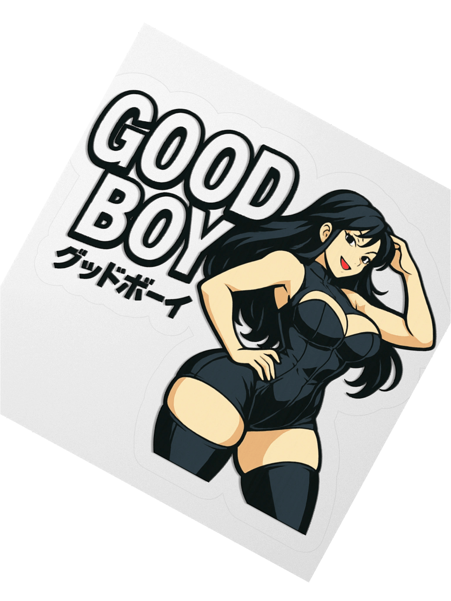 Good Boy Kiss Cut Stickers product image (2)