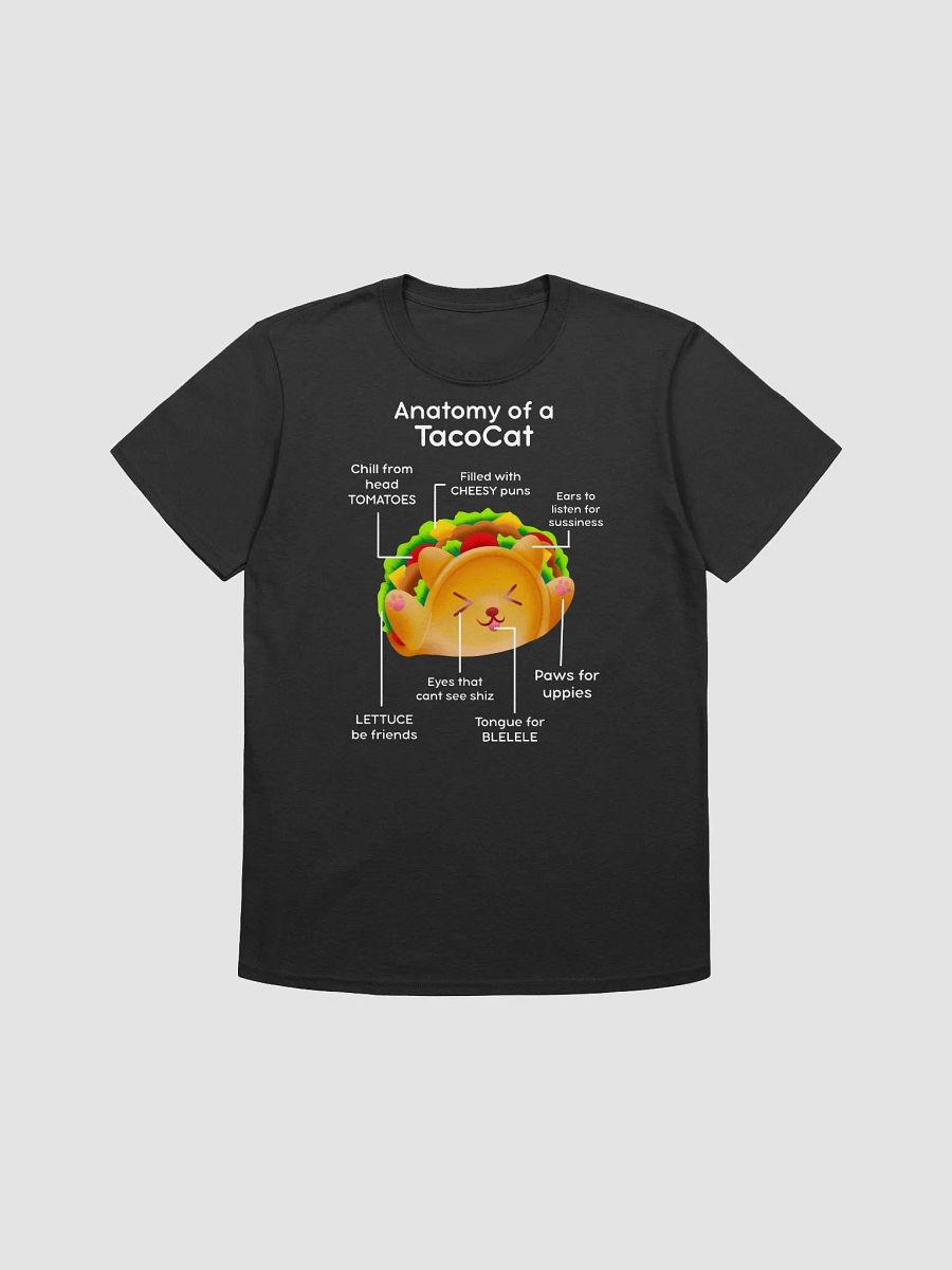 TacoCat Anatomy Gildan Softstyle T-Shirt product image (1)