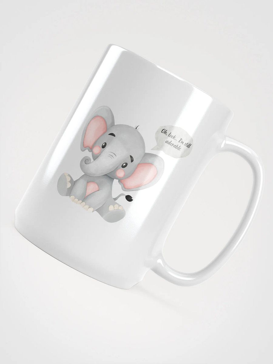 Adorable Elephant Speech Bubble Mug product image (4)