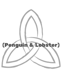 (penguin & lobster)