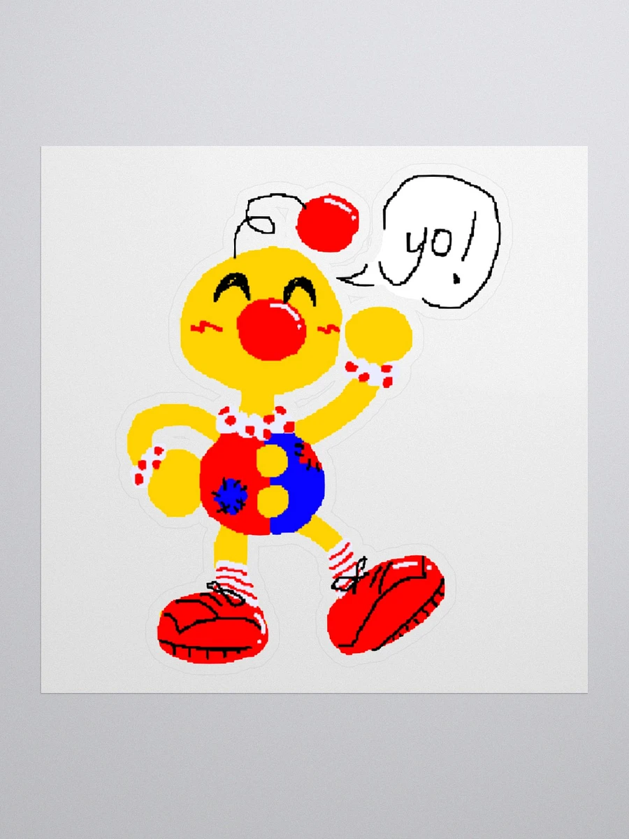 Boyoyoing Clown Soda Sticker 2 product image (1)