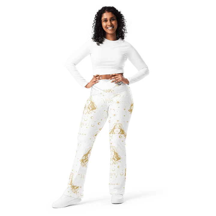 Virgo Symmetric Vibe Flare Leggings product image (2)