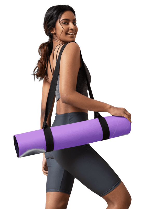 "Unstoppable Grace" Lioness Yoga Mat – A Tribute to Fierce Feminine Power. Pink product image (3)