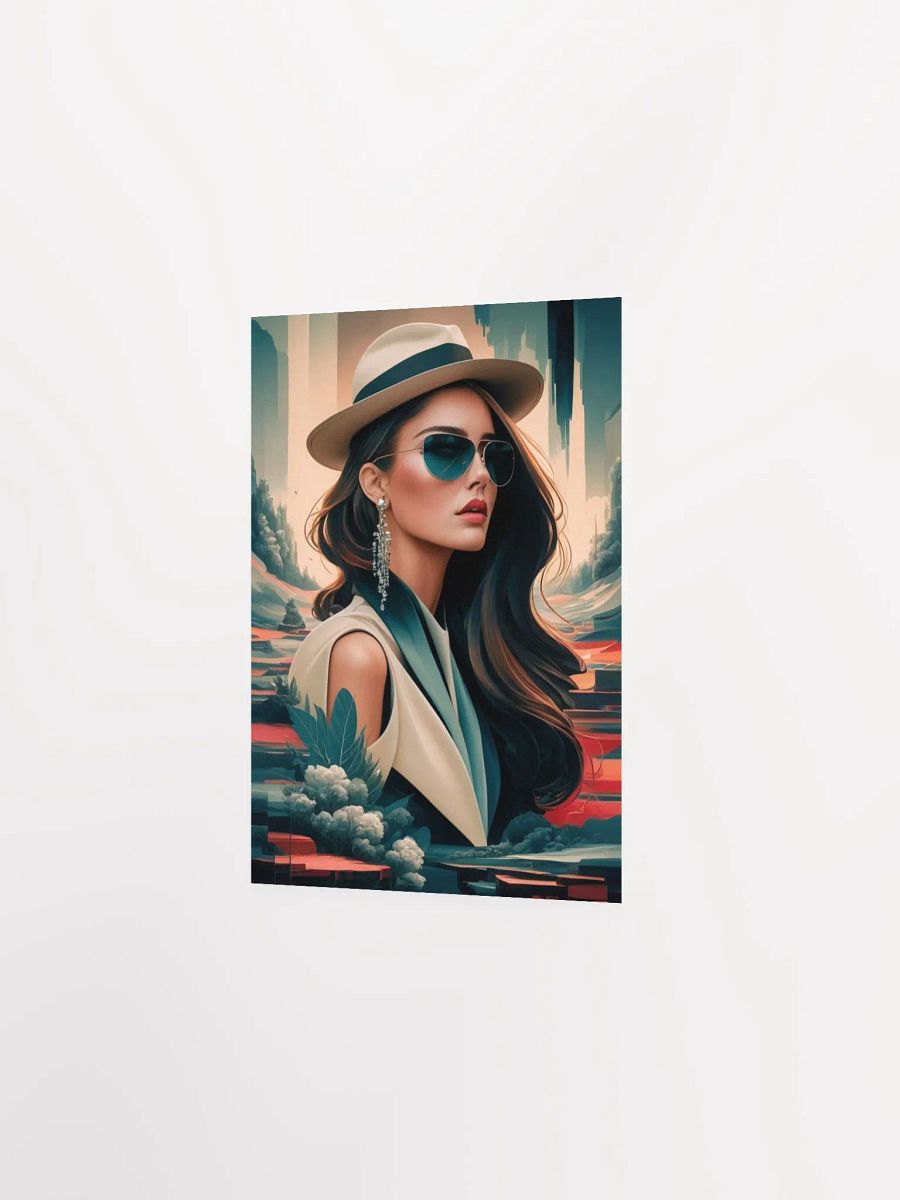 Abstract illustration of a Woman Poster - 14 product image (6)